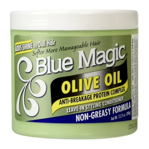 Blue magic olive oil