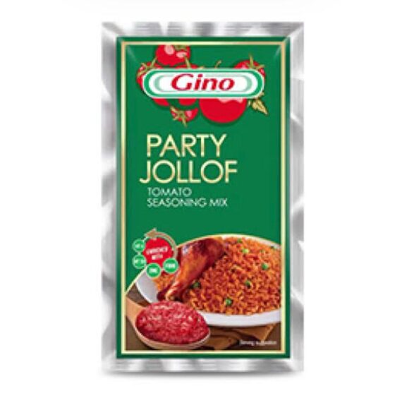 Gino Party Jollof Tomato Mix 50g x5