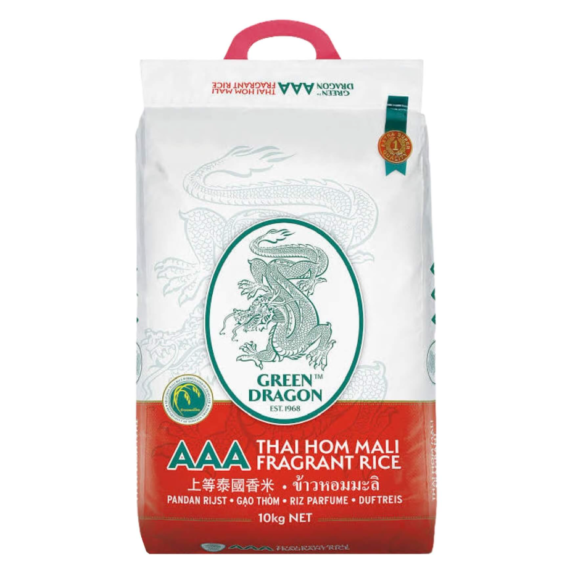 Green Dragon AAA Thai Hom Mali fragrant rice 10kg