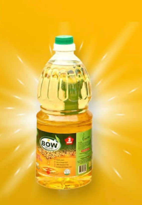 BOW REFINED SOYA BEAN OIL 1litre