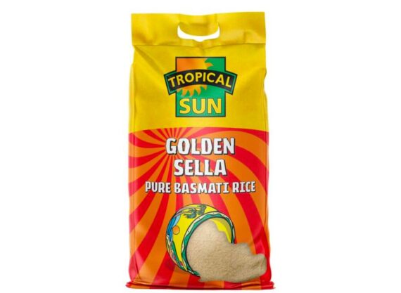 Tropical sun golden sella pure bastmati rice 10 kg